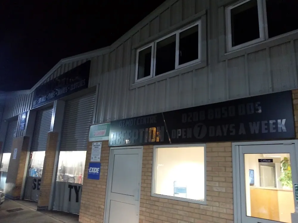 The OZ MOT Centre building on the High Street
